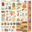 Simple Stories Pumpkins & Plaid kartonmatricák – Icons