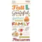 Simple Stories Pumpkins & Plaid foam matricák