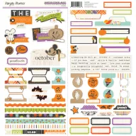   Simple Stories Say Cheese Classic Mouse Halloween kartonmatricák – Basics