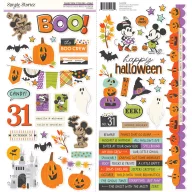   Simple Stories Say Cheese Classic Mouse Halloween kartonmatricák – Icons