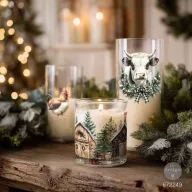   Re-Design with Prima transzfer fólia – Christmas On The Farm – 6"X12" (15x30 cm) – 2 db