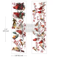   Re-Design with Prima transzfer fólia – Hollywing Cardinal – 6"X12" (15x30 cm) – 2 db