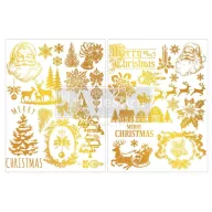   Re-Design with Prima fóliás transzfer fólia – Kacha Holiday Heirloom Foil – 8.5"X11" (A4) – 2 db
