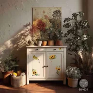  Re-Design with Prima H2O transzfer fólia – Rustic Amber Petals – 8.5"X11" (A4) – 1 ív