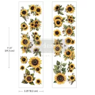   Re-Design with Prima transzfer fólia – Sun-Drenched Harvest – 6"X12" (15x30 cm) – 2 db
