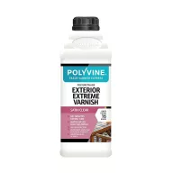   Polyvine Bútorlakk, kültéri selyemfényű - Exterior Extreme Varnish Satin (1000 ml)