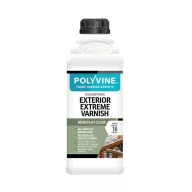   Polyvine Bútorlakk, kültéri matt - Exterior Extreme Varnish Dead Flat (1000 ml)
