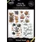 Arden Creative Studio Kaparós matrica 6"x8" (15x20 cm) Wicked Woods Rub-On Transfer Set (1 készlet) – Katie Pertiet