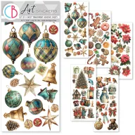   Ciao Bella Átlátszó öntapadós ívek Merry & Bright Transparent Adhesive Sheets (5 ív)