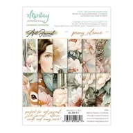   Mintay Papírkészlet 6"x8" (15x20 cm) – Art Journal Peony Silence (24 lap)