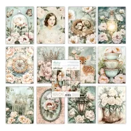   Mintay Papírkészlet 6"x8" (15x20 cm) – Art Journal Peony Silence (24 lap)