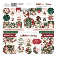   Mintay Chipboard kivágóív 12"x12" (30x30 cm) – Season of Joy (1 ív)