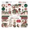 Mintay Chipboard kivágóív 12"x12" (30x30 cm) – Season of Joy (1 ív)