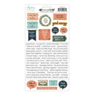   Mintay Feliratos matrica 6"x12" (15x30 cm) – Teen Spirit Words (1 ív)