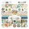 Mintay Chipboard kivágóív 12"x12" (30x30 cm) – Teen Spirit (1 ív)