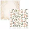 Mintay Kivágóív 12"x12" (30x30 cm) – The Wedding Day Floral Paper (1 ív)