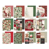   Simple Stories Simple Vintage Old-Fashioned Christmas scrapbook papírtömb 6"x8" (15,2x20,3 cm) (24 lap)