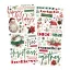 Simple Stories Simple Vintage Old-Fashioned Christmas habmatrica Foam Stickers (80 db)