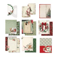   Simple Stories Simple Vintage Old-Fashioned Christmas SN@P! album betétlapok 6"x8" (8 lap)