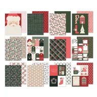   Simple Stories Mistletoe & Holly scrapbook papírtömb 6"x8" (15,2x20,3 cm) (24 lap)