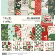   Simple Stories Simple Vintage Evergreen Memories scrapbook papírkészlet Collection Kit 12" (30,5 cm) (1 csomag)