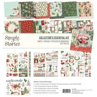   Simple Stories Simple Vintage Evergreen Memories scrapbook gyűjtői készlet Collector's Essentials Kit 12" (30,5 cm) (1 csomag)