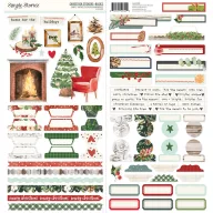   Simple Stories Simple Vintage Evergreen Memories matrica Cardstock Stickers Basics 12" (30,5 cm) (1 ív)
