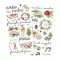Simple Stories Simple Vintage Evergreen Memories habmatrica Foam Stickers (46 db)