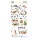 Simple Stories Simple Vintage Evergreen Memories habmatrica Foam Stickers (46 db)