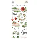 Simple Stories Simple Vintage Evergreen Memories habmatrica Foam Stickers (46 db)