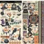 Graphic 45 BOOtiful Greetings matrica / Sticker Set 6"×12" (2 ív)
