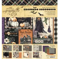   Graphic 45 BOOtiful Greetings scrapbook papírkészlet 8" (24 lap)