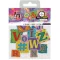 Art by Marlene Colored Alphabet papír díszítőelemek Luxury Paper Elements (74 db)