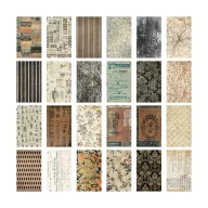   Tim Holtz Halloween Backdrops kétoldalas vintage háttérpapírok Idea-ology – 15,2 × 25,4 cm (24 lap)