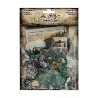   Tim Holtz Halloween Ephemera Pack vintage papír kivágatok Idea-ology – 2,5–11,4 cm (137 db)