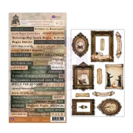 Prima Marketing Made of Magic Chipboard Stickers – 61 db