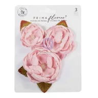   Prima Marketing Christmas Blush Festive Feeling papírvirágok – 9 db