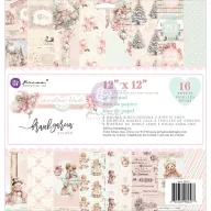   Prima Marketing Christmas Blush scrapbook papírtömb 12" (30,5 cm) – 16 lap