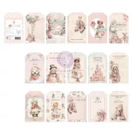   Prima Marketing Christmas Blush Tag Pad papírcímke tömb – 40 db