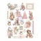 Prima Marketing Christmas Blush dekor transzfer 8,5×11" (21,6 × 27,9 cm)