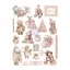 Prima Marketing Christmas Blush dekor transzfer 8,5×11" (21,6 × 27,9 cm)