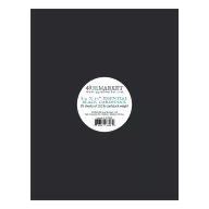   49 and Market Essential fekete alapkarton 8,5" × 11" (21,6 × 27,9 cm) (20 lap)