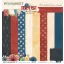 49 and Market Mouse & Co. alapkarton scrapbook papírkészlet 12" (30,5 cm) – Michelle Coleman (8 lap)
