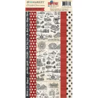   49 and Market Mouse & Co. dekorációs washi matricaívek / Washi Sheets – Michelle Coleman (1 csomag)