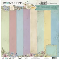   49 and Market The Quiet Observer alapkarton scrapbook papírkészlet 12" (30,5 cm) – Arthouse Whimsy (8 lap)