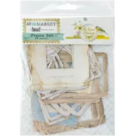   49 and Market The Quiet Observer scrapbook keret kivágatok – Arthouse Whimsy (26 db)