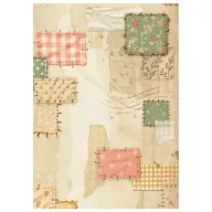   Stamperia Cozy Family / meghitt család A6 rizspapír háttérválogatás – 8 ív