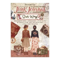   Stamperia Our Way junk journal készlet – matricák, hátterek és kivágatok