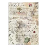   Stamperia Flowers and Poems / virágok és versek junk journal készlet – matricák, hátterek és kivágatok