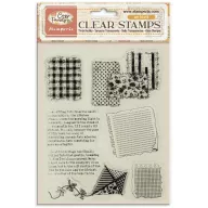   Stamperia Cozy Family / meghitt család szilikonbélyegző készlet / Clear Stamps